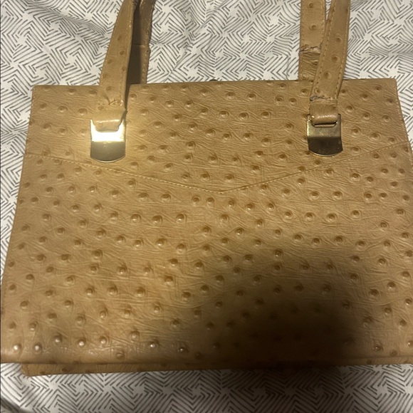 Lennox Bags Vintage Tan Leather Handbag - Picture 4 of 5